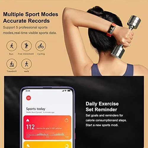 Mi Smart Band 4c, Activity tracking, Health monitoring, Waterproof