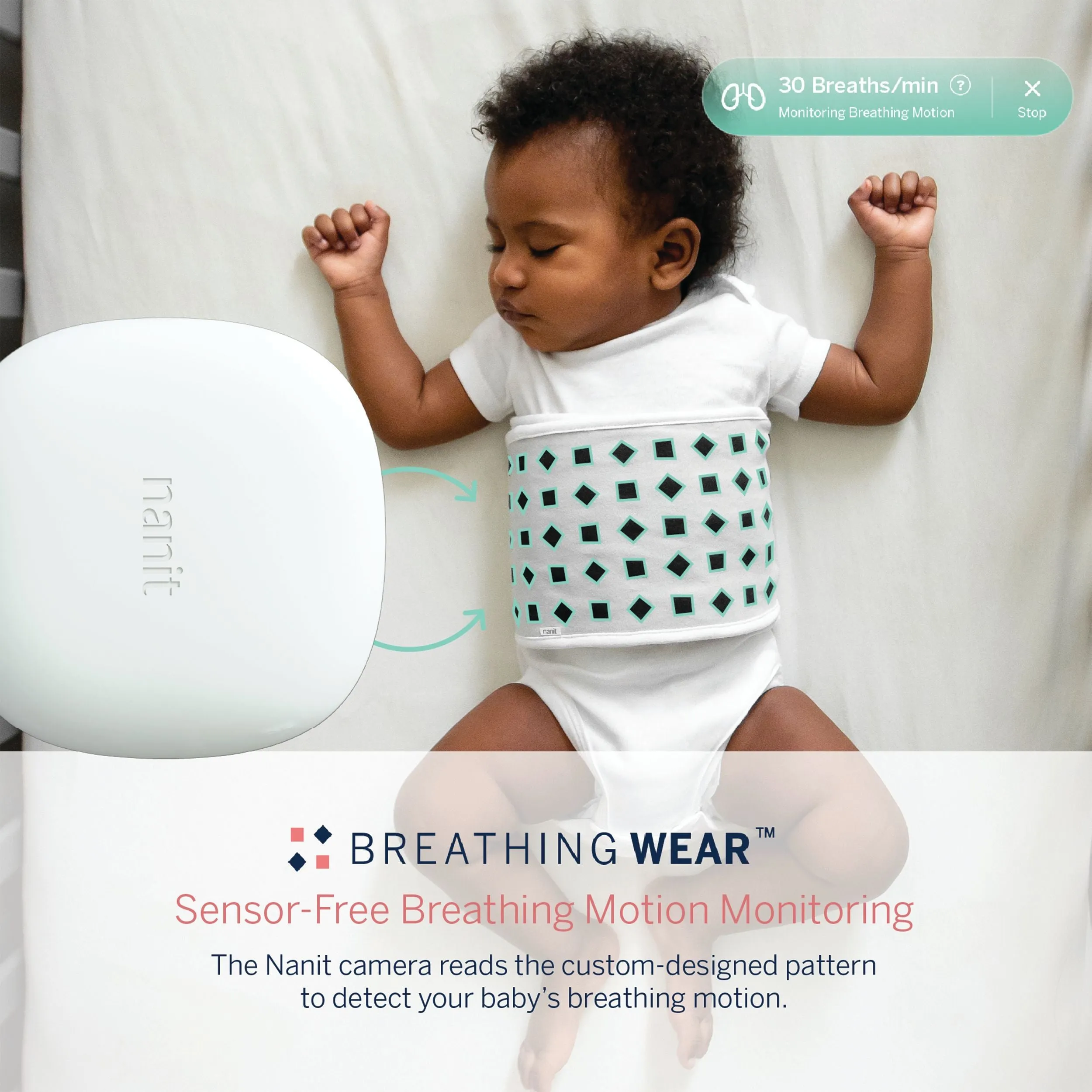 Nanit Pro Smart Baby Monitor   Wall Mount