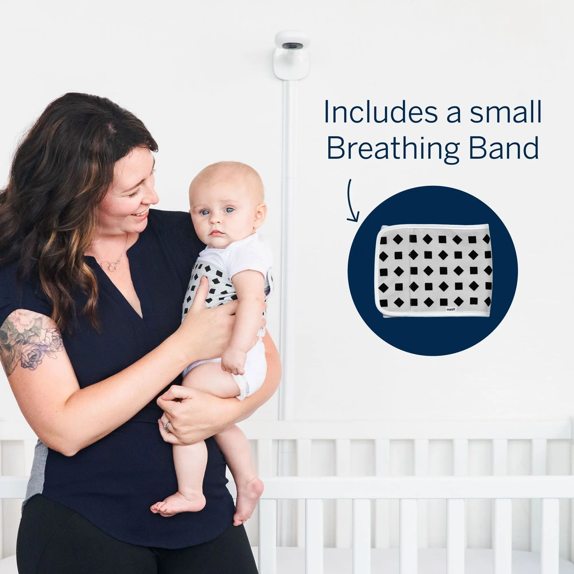 Nanit Pro Smart Baby Monitor   Wall Mount