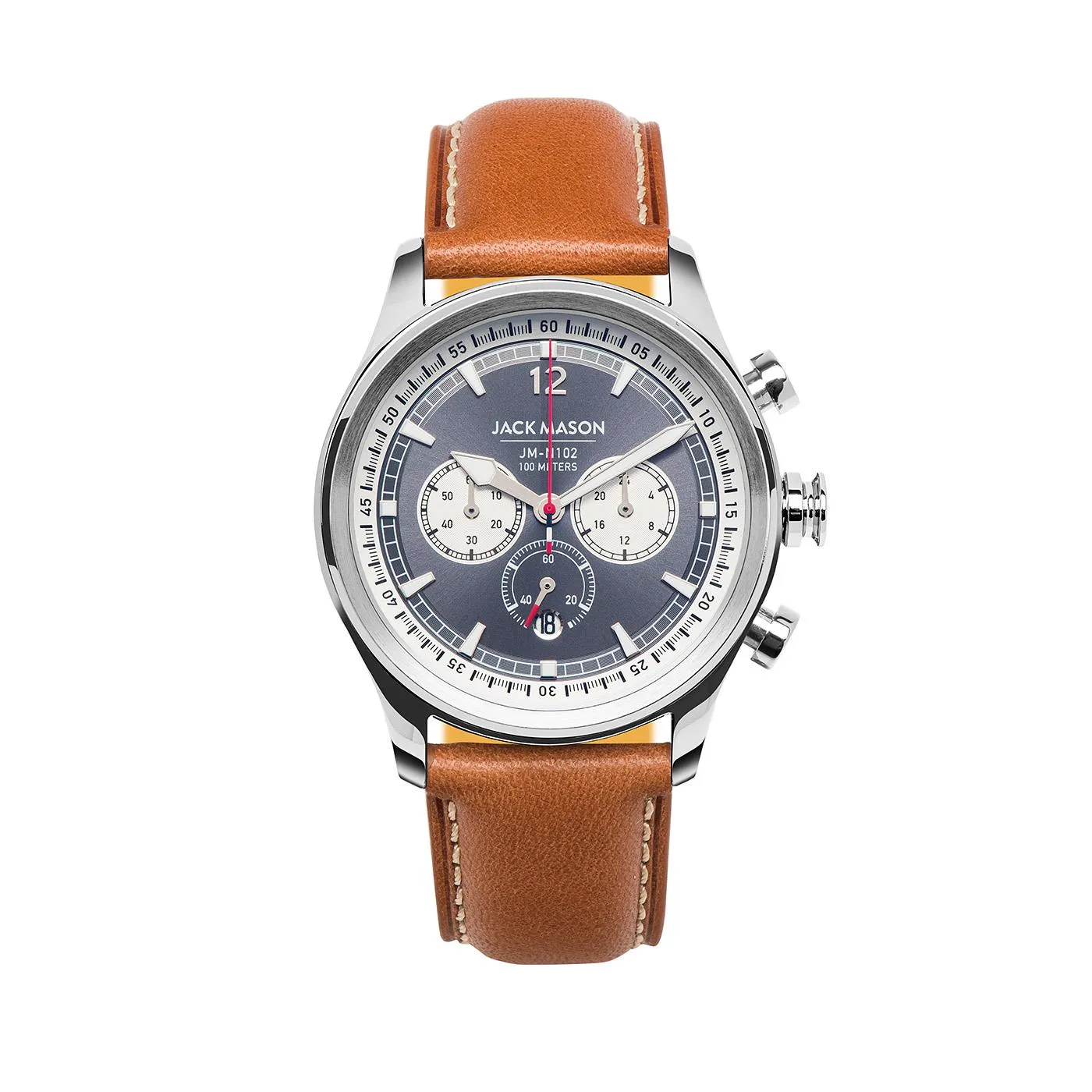 Nautical Chronograph 42mm (Grey   Tan)