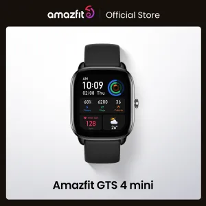 New Amazfit GTS 4 Mini Smartwatch With Alexa Built-in 24H Heart Rate 120 Sports Modes Smart Watch Zepp App