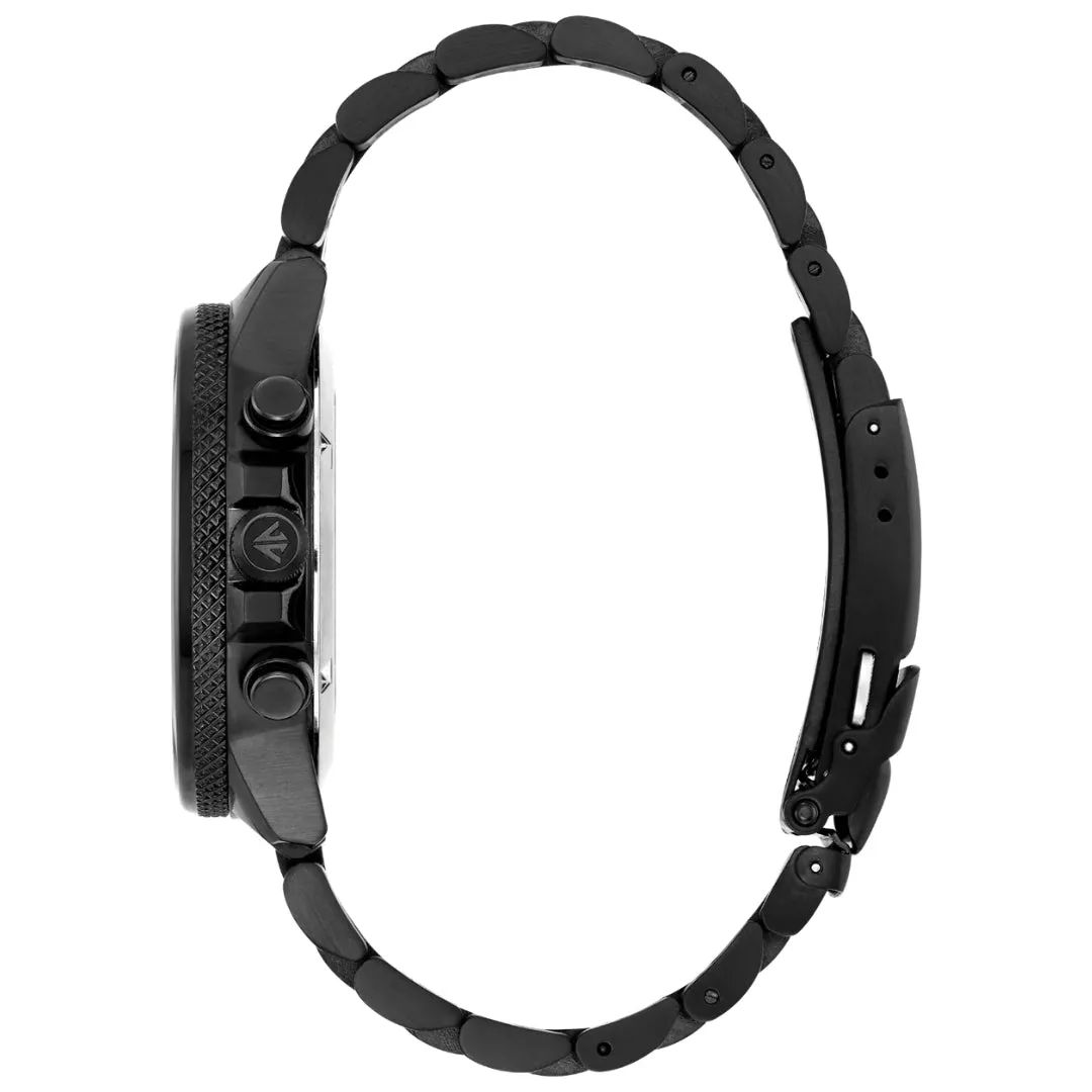Nighthawk Black Ion-Plated Stainless Steel with Chronograph & Tachymeter by Citizen