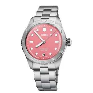 Oris Diver 65 - Pink Dial