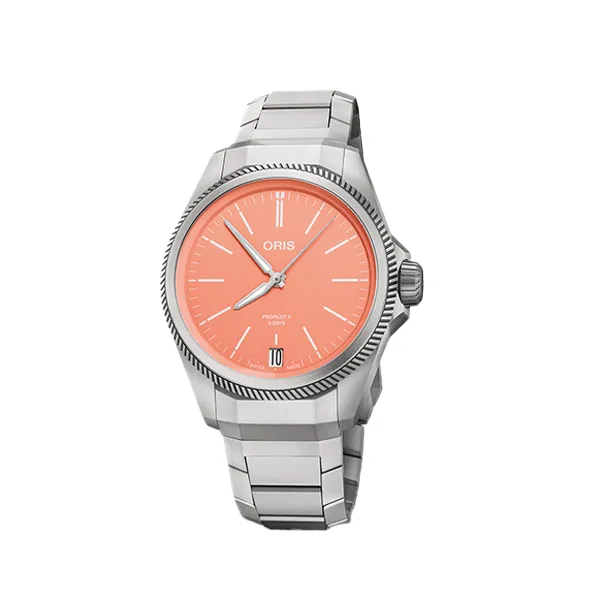 Oris ProPilot X Calibre 400 - Salmon Dial