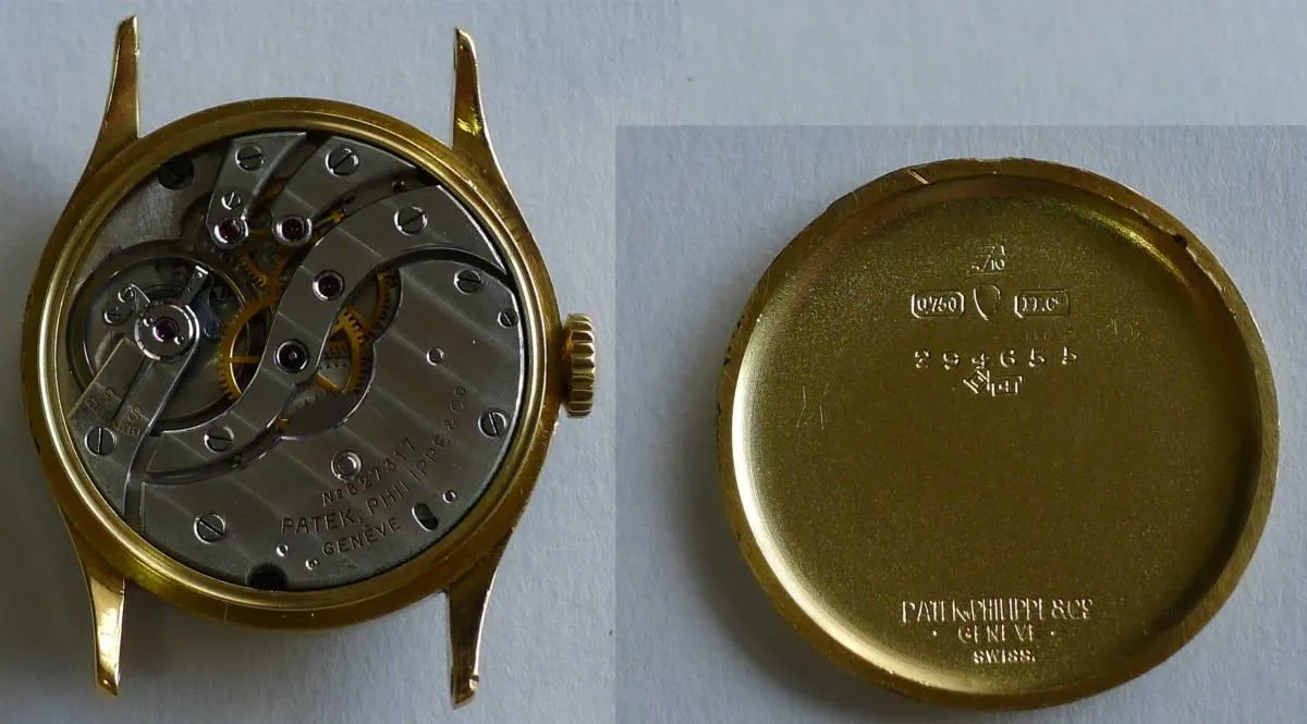 Patek Philippe Watch Calatrava Ref. 96 18k Gold Manual Men's with New Buckle