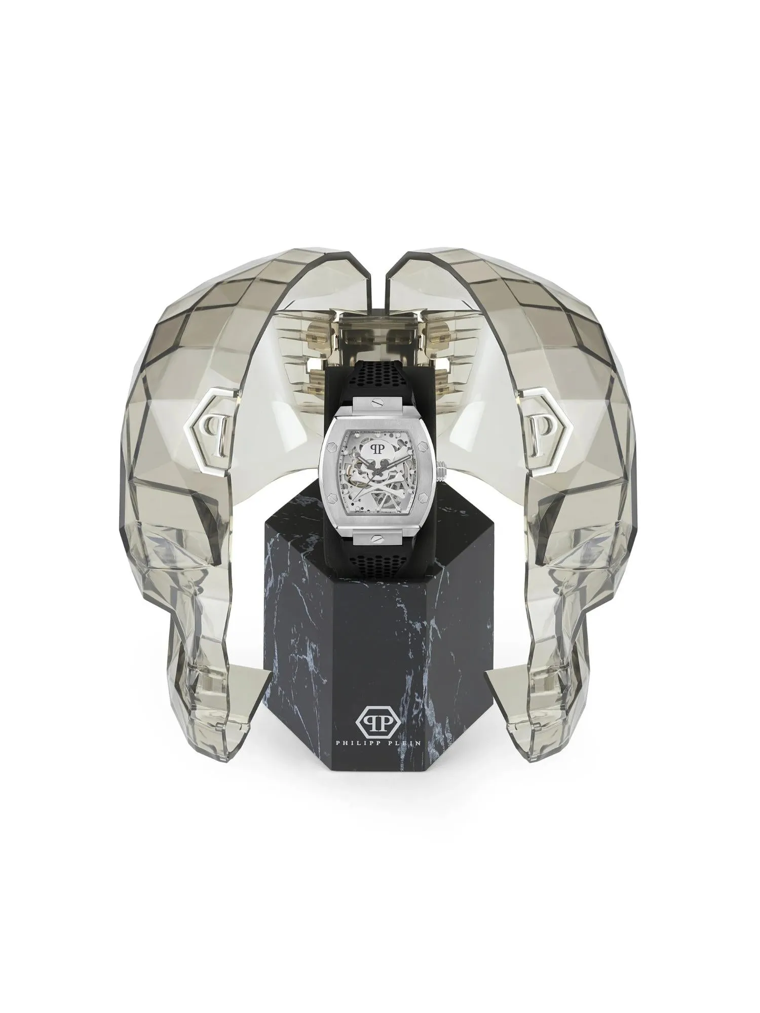 Philipp Plein Men 44 mm Size Silver Dial Analog Watch - PWBAA2123