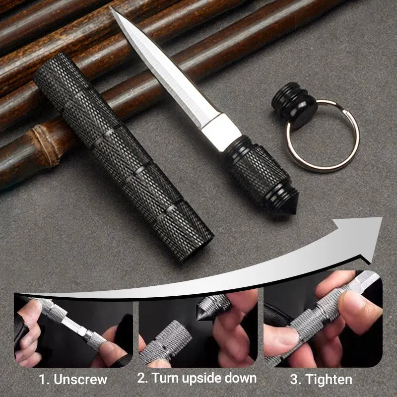 Professional LevelDetachable Portable Pocket Knife with Keychain
