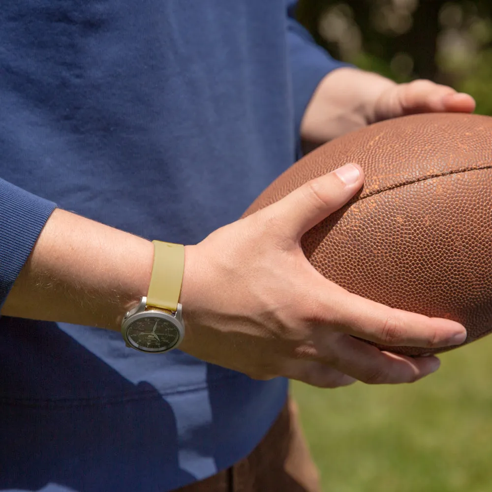 Quick Release Silicone Watch Band - Sand