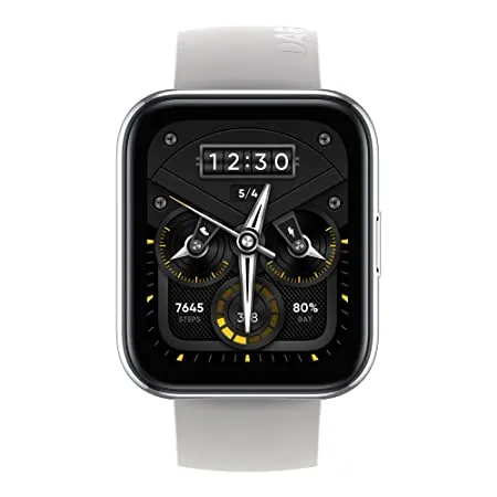 Realme Watch 2 Pro 1.75 Inch AMOLED Metallic Silver Smart Watch