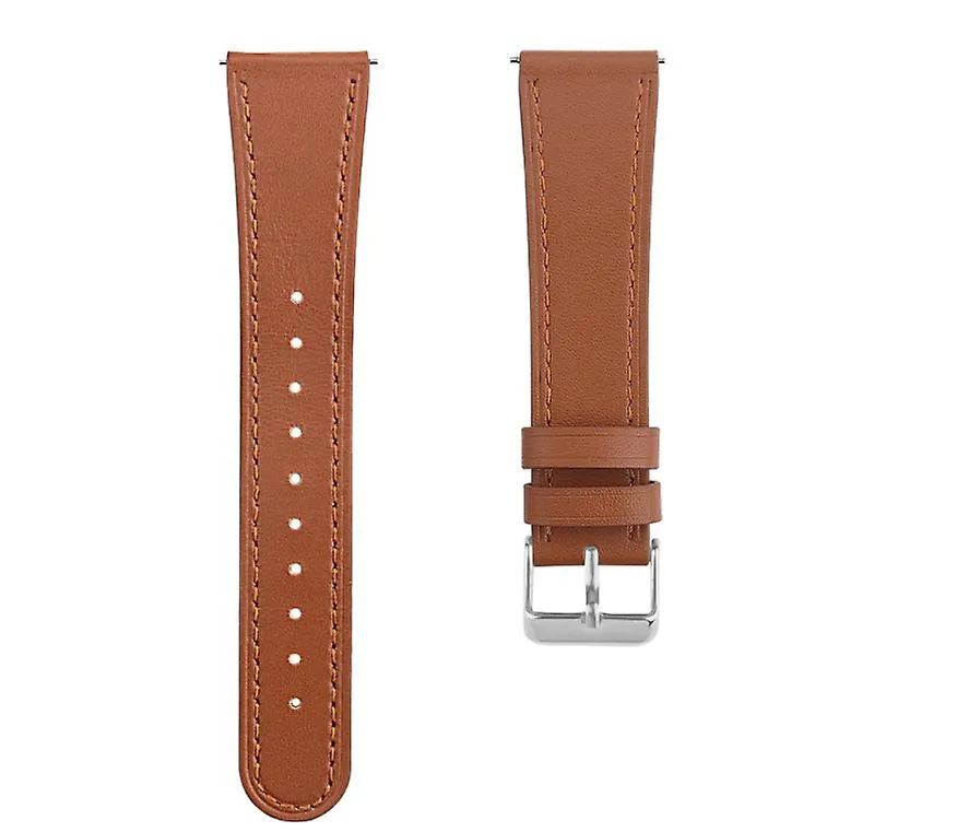 red Leather double color watch wristband fits Fitbit VERSA AZ11166