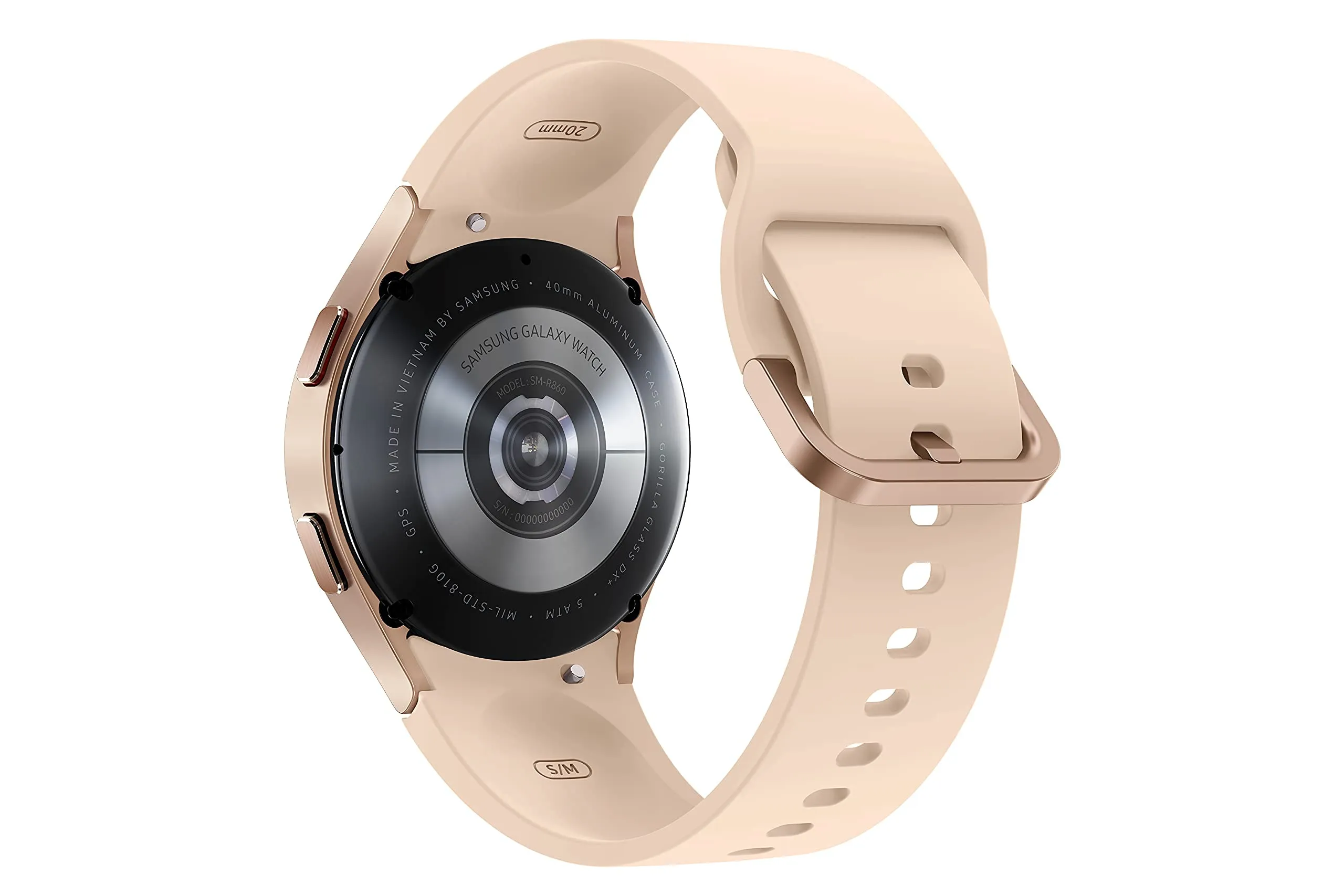 (Refurbished) Samsung Galaxy Watch4 Bluetooth(40mm, Pink Gold, Compatible with Android only)
