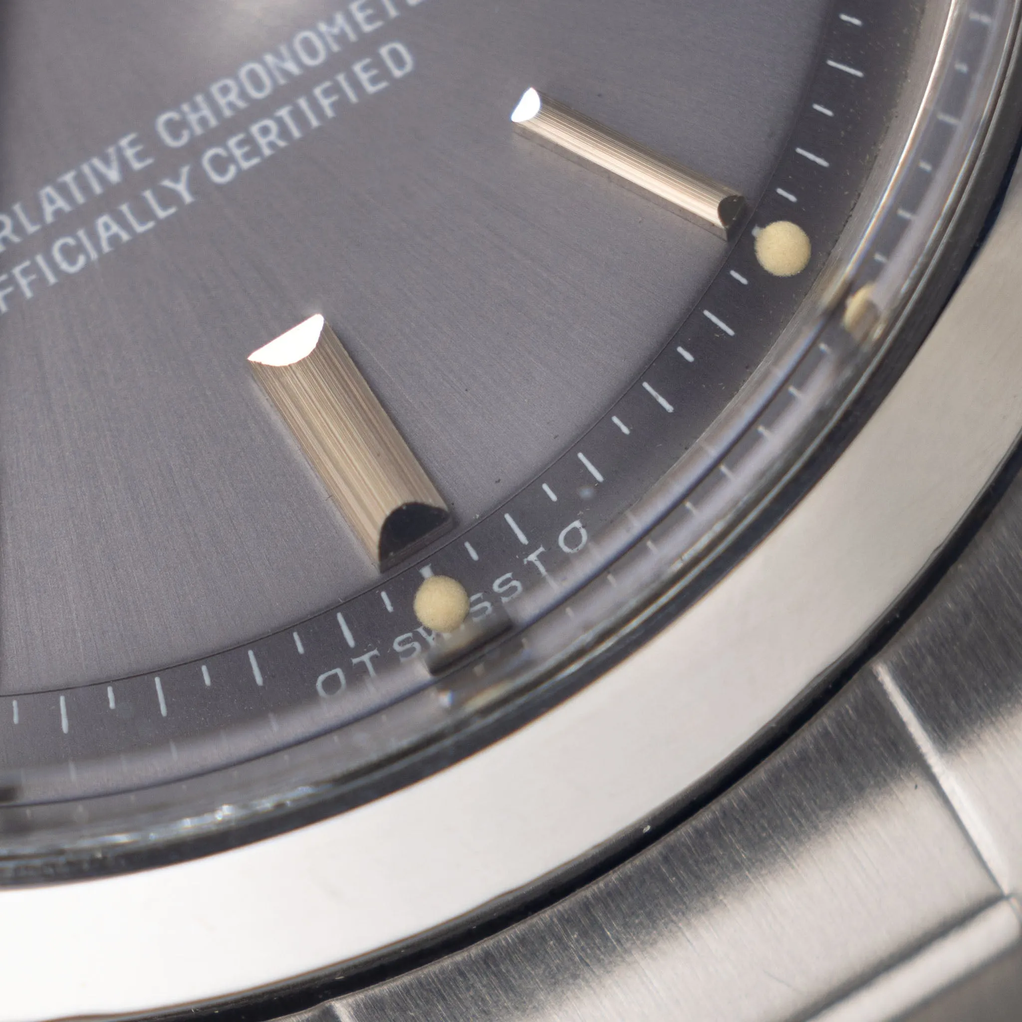 Rolex Datejust Grey Sigma Dial Ref. 1600