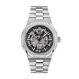 Rotary Gents Skeleton Sport Automatic Watch