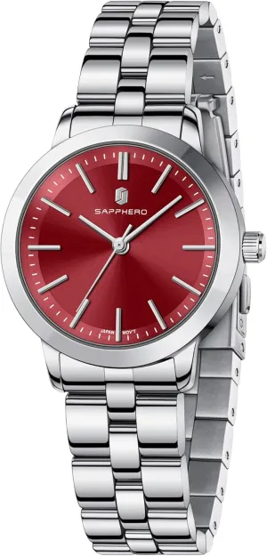 SAPPHERO Wrist Watch for Women Luxury Ladies Watches Women's Bracelet Watch Small Stainless Steel Analog 5ATM Waterproof Watches for Women
