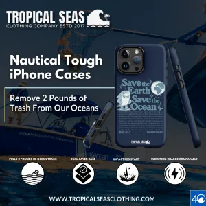 Save the Earth and Seas Tough Case for iPhone