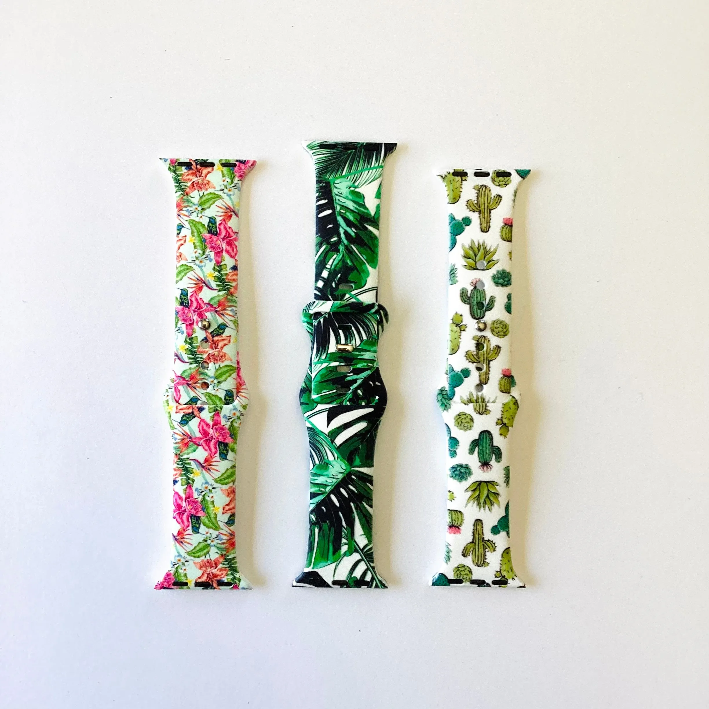 Silicone Apple Watch Band - Tropical Collection