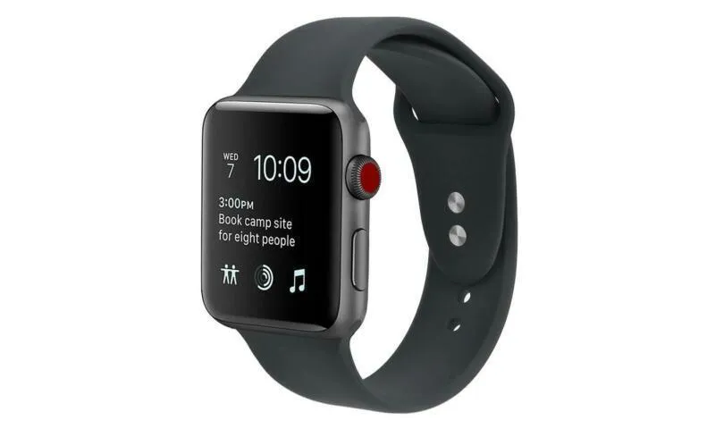 Silicone Strap Band for Apple Watch Sports Series 5/4/3/2/1 38mm 40mm 42mm 44mm