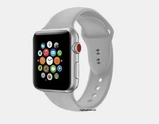 Silicone Strap Band for Apple Watch Sports Series 5/4/3/2/1 38mm 40mm 42mm 44mm
