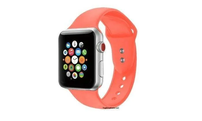 Silicone Strap Band for Apple Watch Sports Series 5/4/3/2/1 38mm 40mm 42mm 44mm