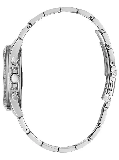 Silver Gemini Crystal Watch