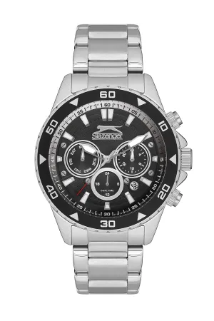 Slazenger - SL.9.2250.2.01 - Quartz Male Black Dial Watch