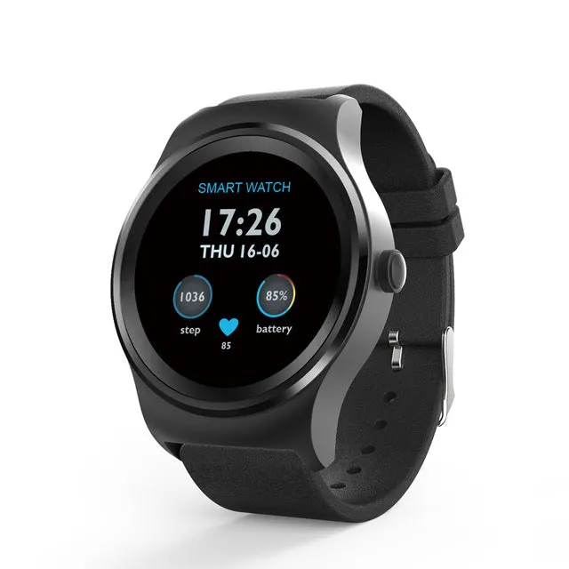 Smart Watch 1.3" IPS Display MTK2503A Activity Tracker Smartwatch 300mAh 128MB 64MB Music Control Remote Camera Smart Watches