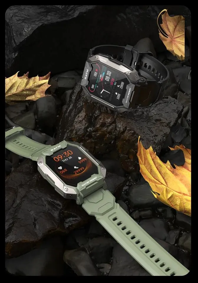 Smart Watches Outdoor Tacticals Sport Rugged Smartwatch 1.71 In Outdoor Tacticals Sport Rugged Smartwatch Rugged Outdoor