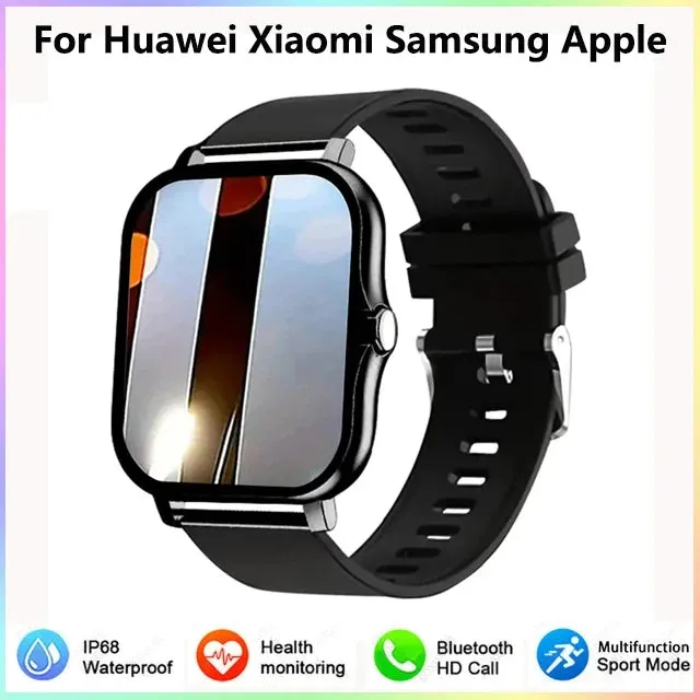 Sport Smart Watch For Men Women  Touch Screen Fitness Watches Bluetooth Calls Digital Smartwatch Wristwatch NEW