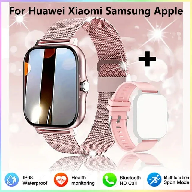Sport Smart Watch For Men Women  Touch Screen Fitness Watches Bluetooth Calls Digital Smartwatch Wristwatch NEW