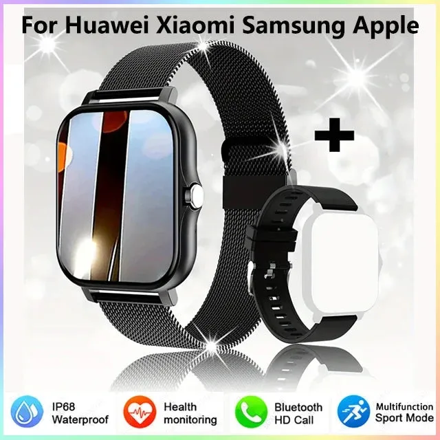 Sport Smart Watch For Men Women  Touch Screen Fitness Watches Bluetooth Calls Digital Smartwatch Wristwatch NEW