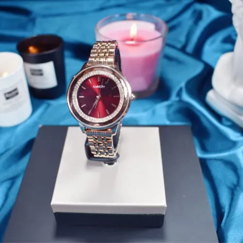 Stainless Steel Women Fashion Elegant Diamond Watches