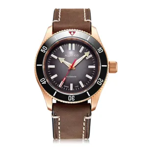 Super Star Bronze Tritium Black Dial(SWISS MADE Sellita sw200-1) No Date