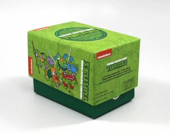 Teenage Mutant Ninja Turtles TMNT Group Shot Green Rubber Strap Watch (TMN9046)