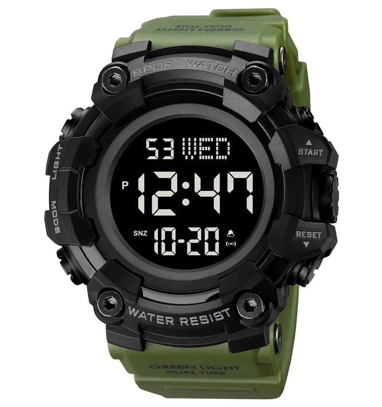 Tide waterproof luminous electronic watch W2319868