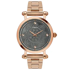 Timex Grey Dial Women Analog Watch - TWEL14302