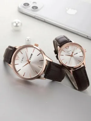 TOMI Casual Couple Watch T-045