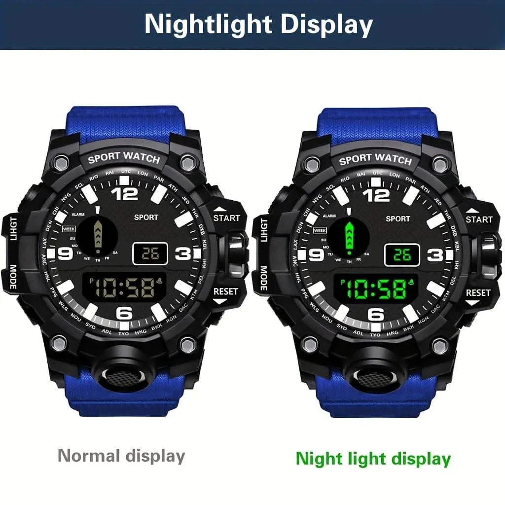 Trendy Luminous Electronic Watch for Students