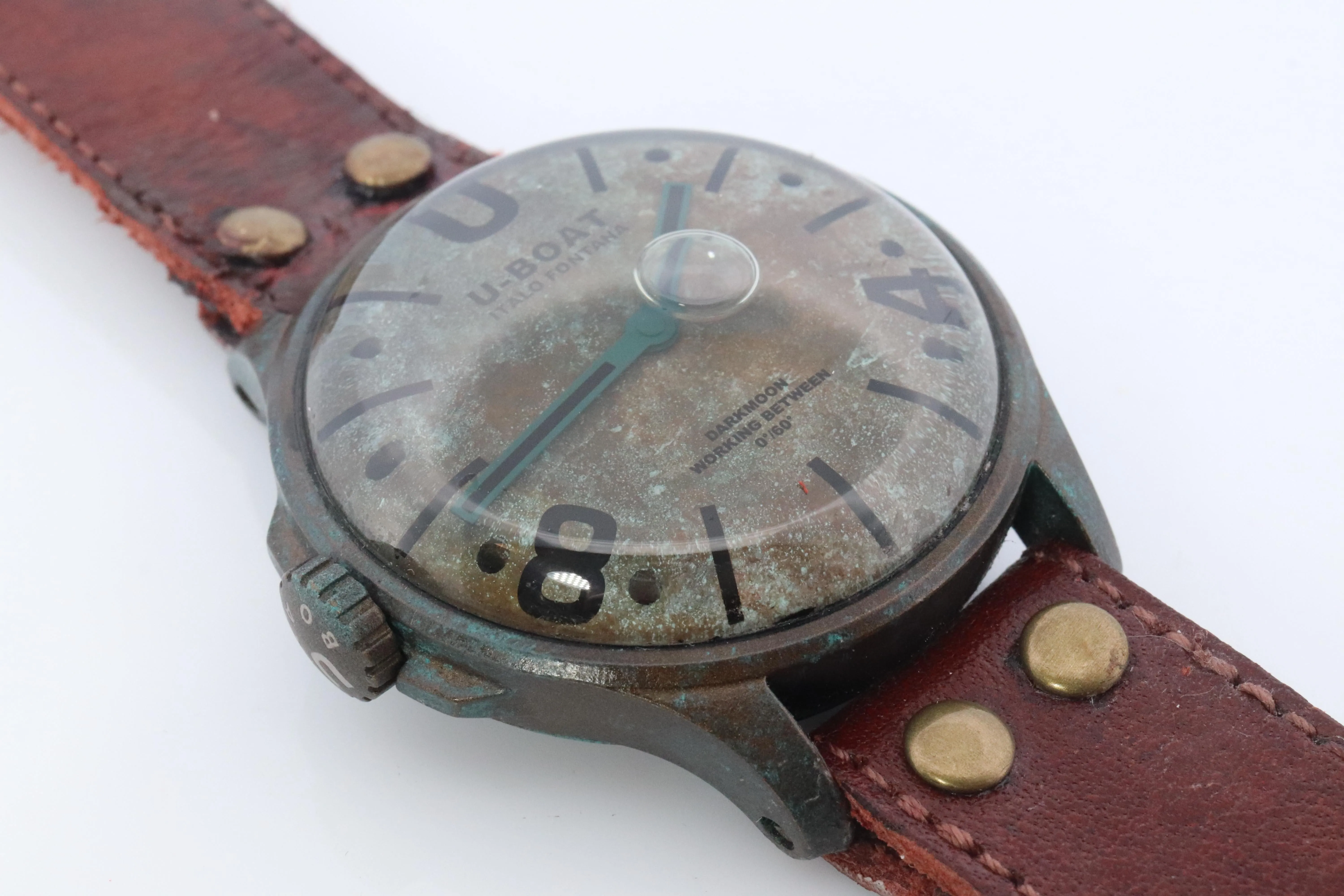 UBOAT Mens Watch. U-Boat Capsoil Darkmoon Unico. Italo Fontana PREOWNED!