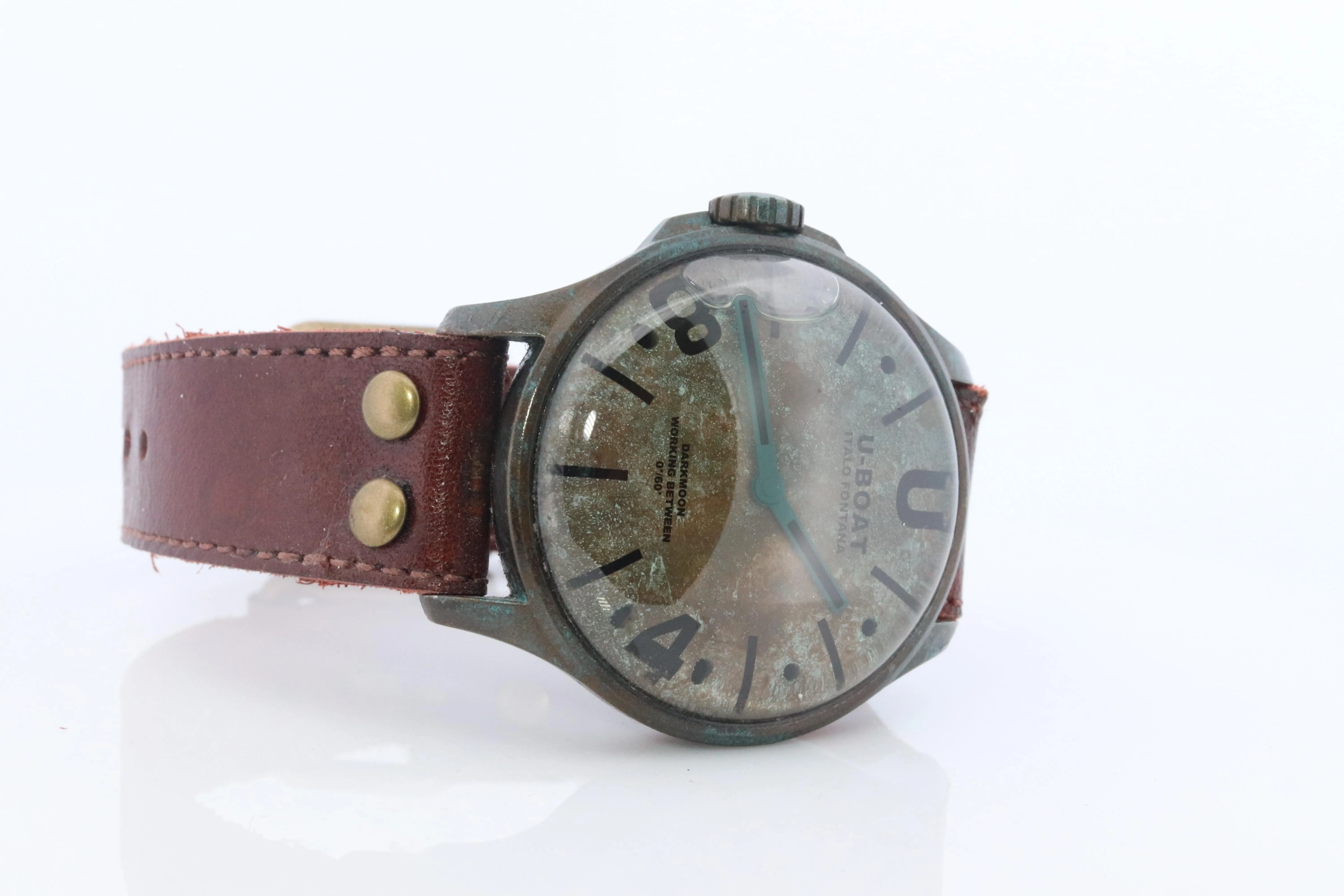 UBOAT Mens Watch. U-Boat Capsoil Darkmoon Unico. Italo Fontana PREOWNED!