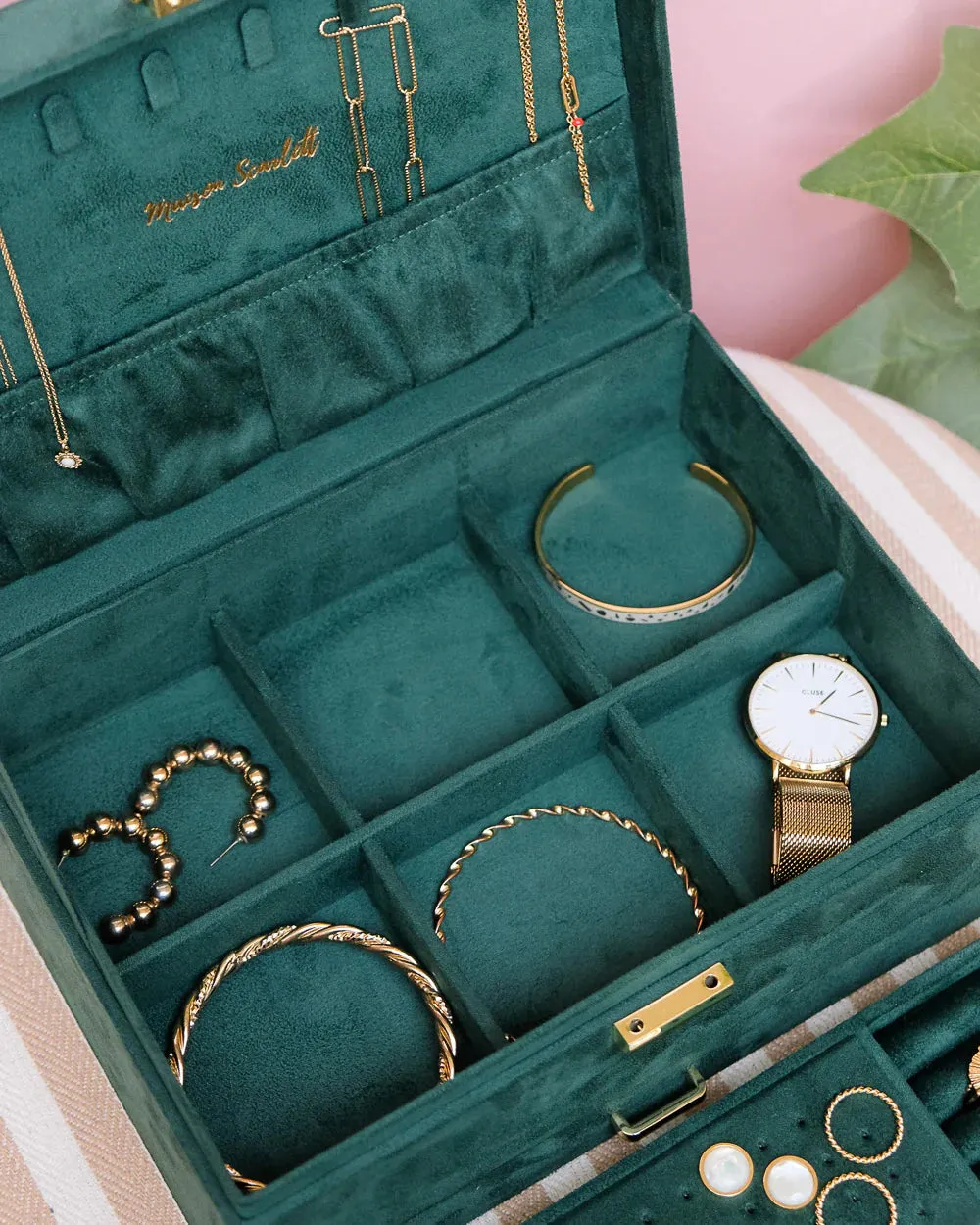 Velvet Jewellery Box