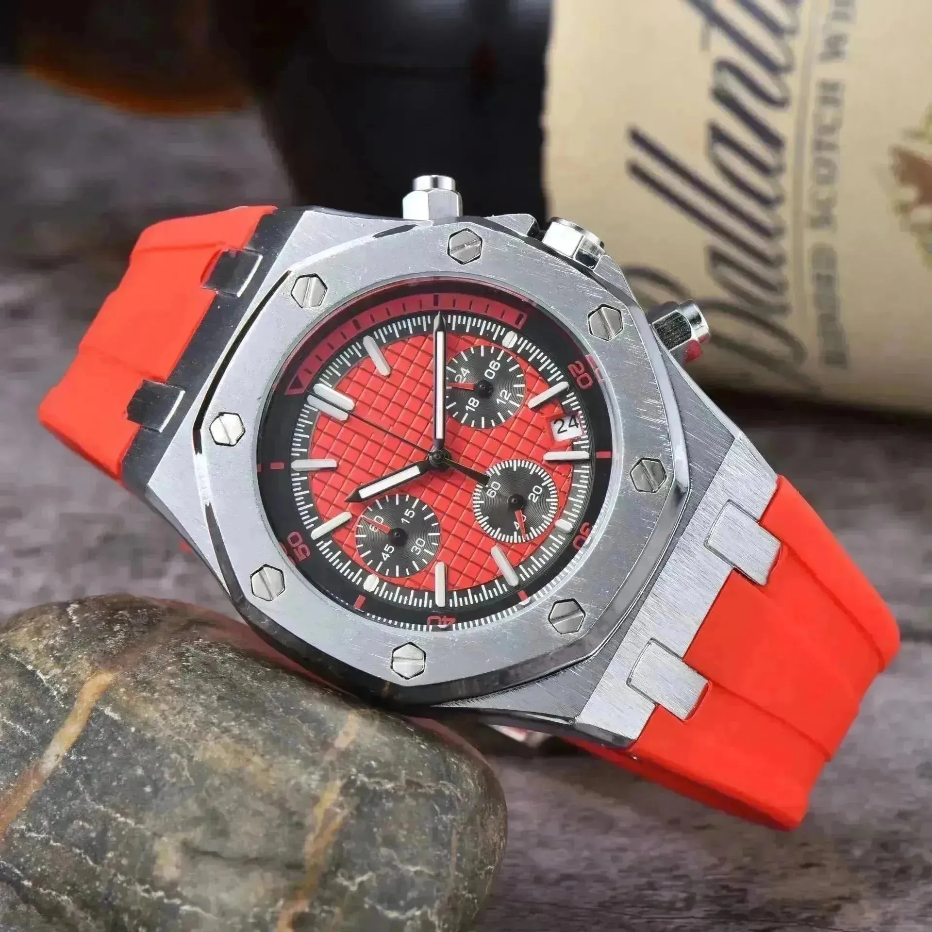 Watch Male Quartz Watch Waterproof Night Light