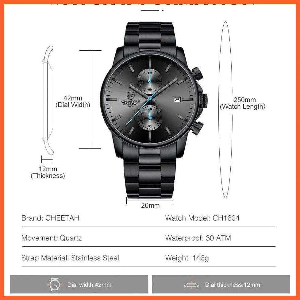 Watches For Men Warterproof Sports Mens Watch Top Brand Luxury Watch Business Quartz Wristwatch