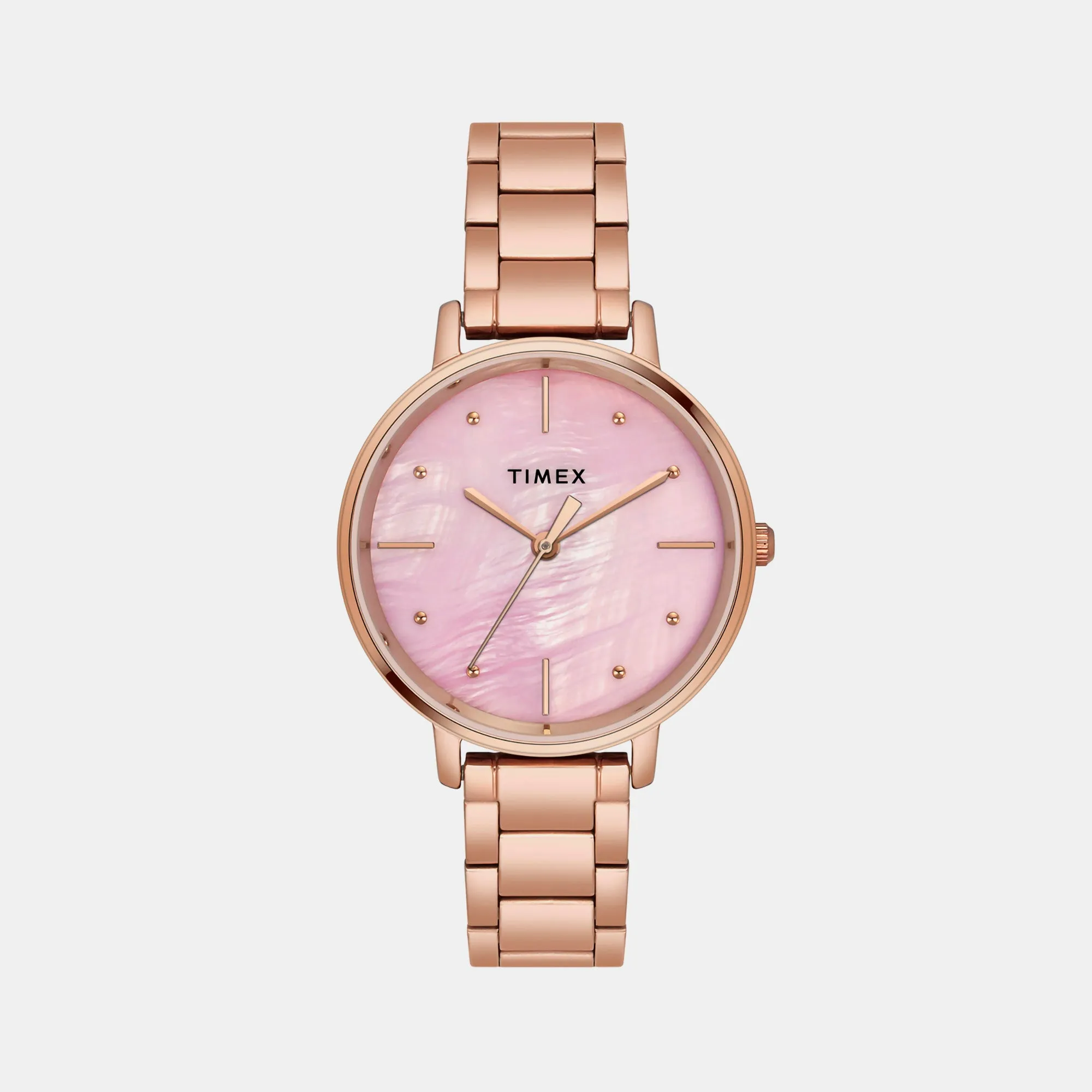 Women's Mother Of Pearl Analog Stainless Steel Watch TWEL15807