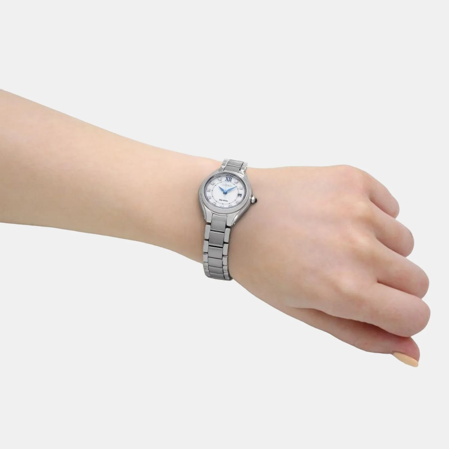 Women's White Analog Stainless Steel Watch EW2540-83A
