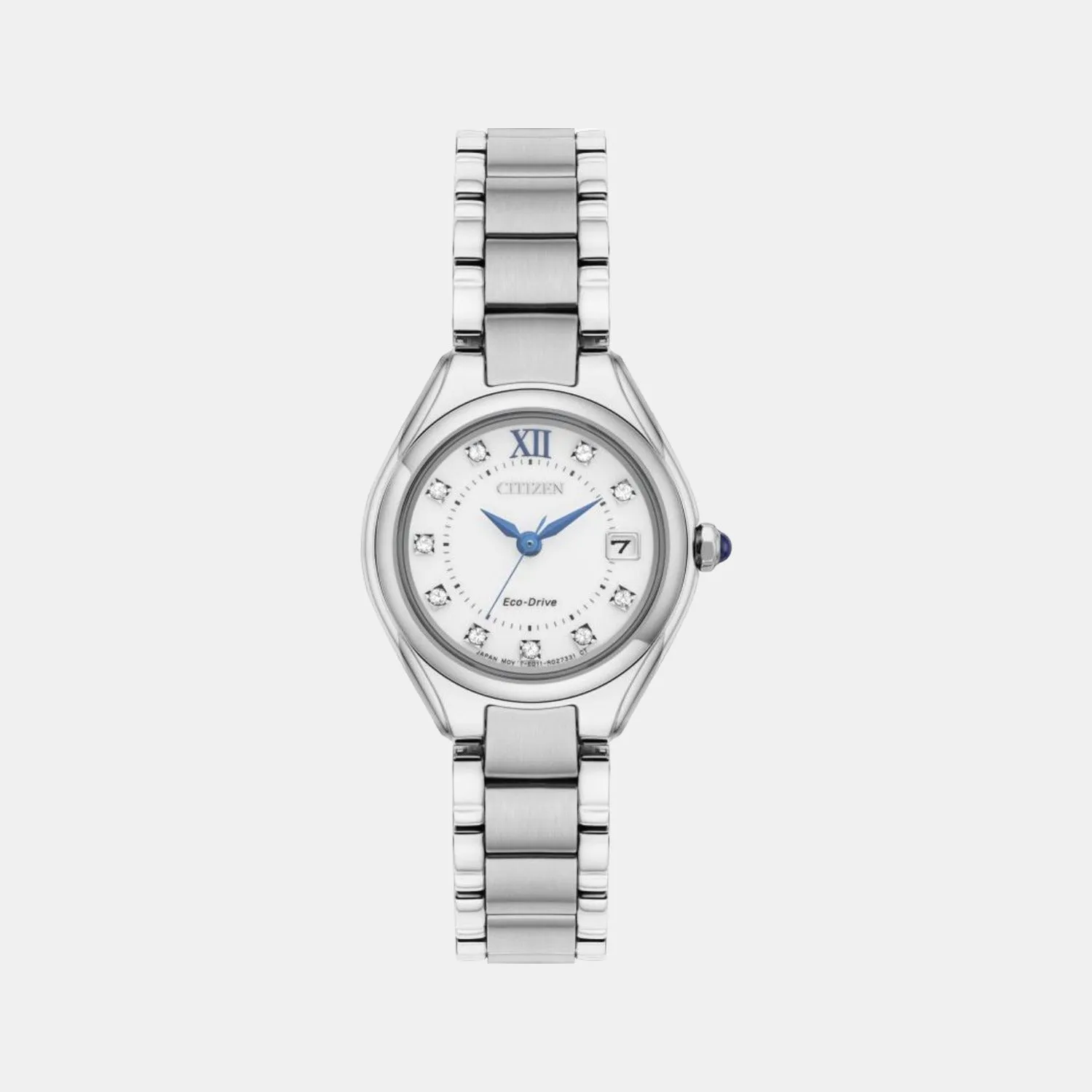 Women's White Analog Stainless Steel Watch EW2540-83A