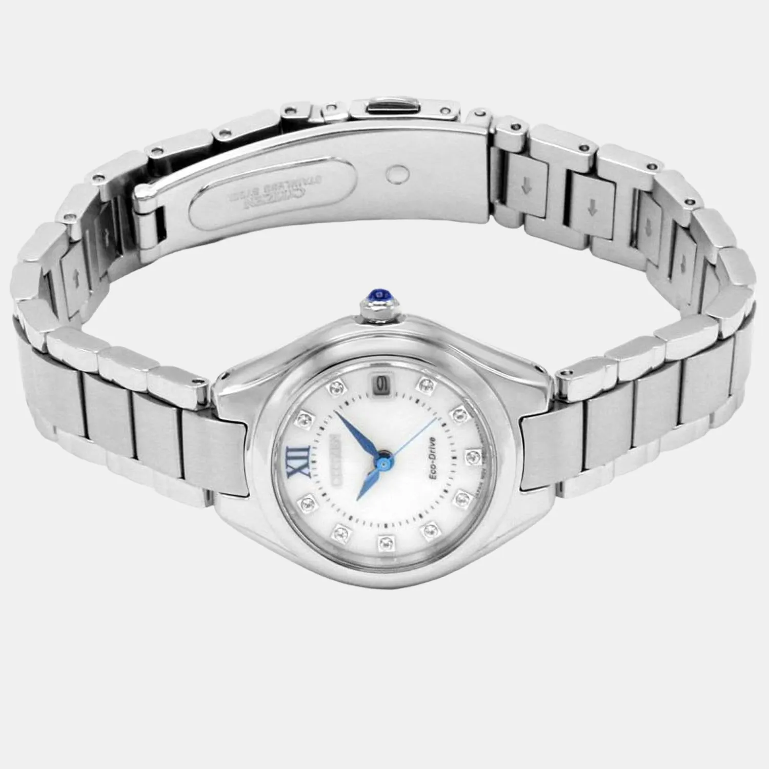Women's White Analog Stainless Steel Watch EW2540-83A
