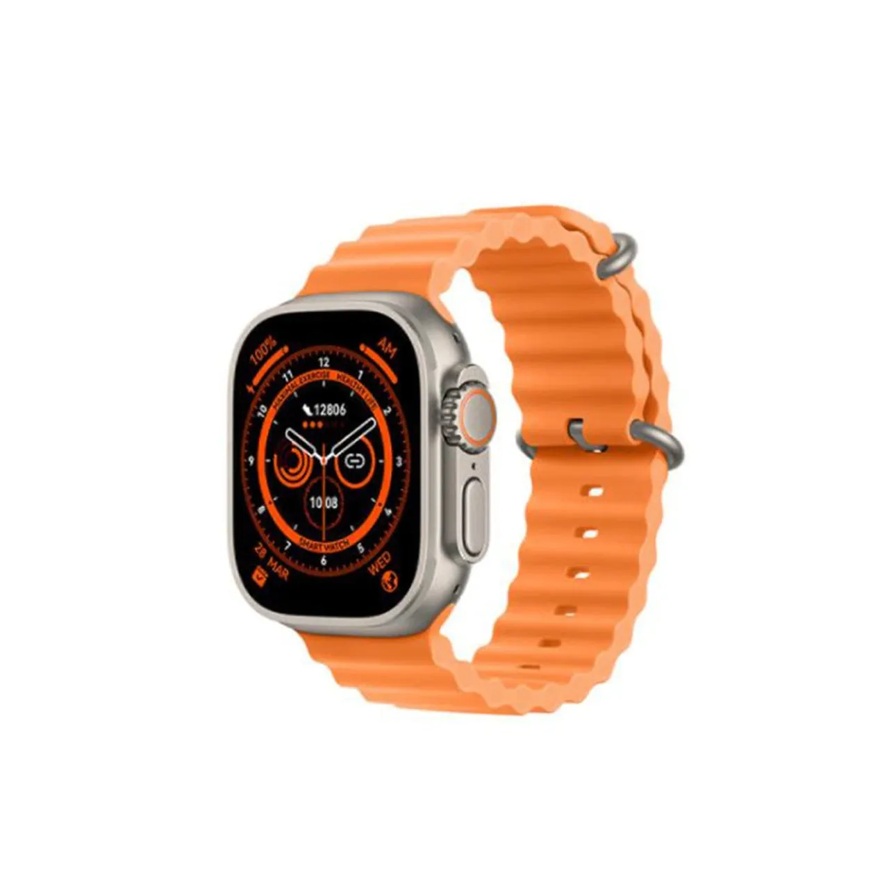 X8 Ultra Smart Watch 49mm Series 8 | Black & Orange