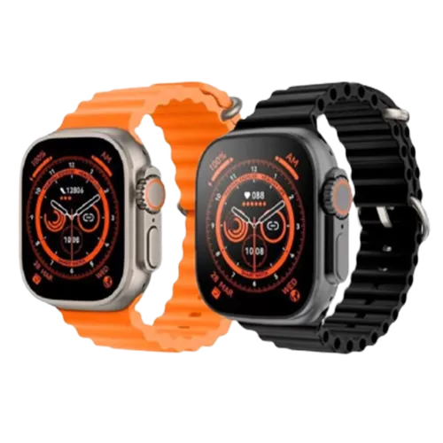 X8 Ultra Smart Watch 49mm Series 8 | Black & Orange
